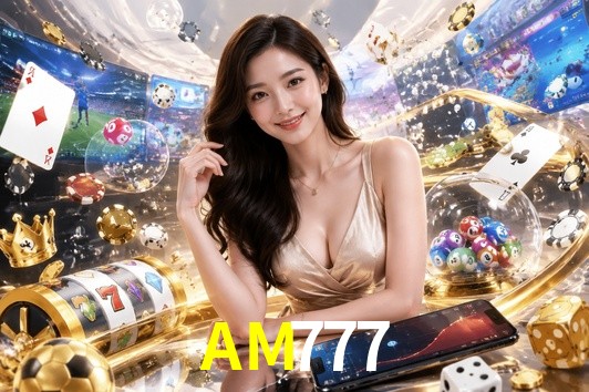 Página principal de AM777 Casino con juegos en vivo y tragamonedas para México